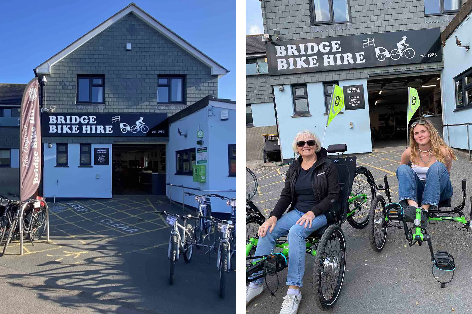 The bridge bike hire hub