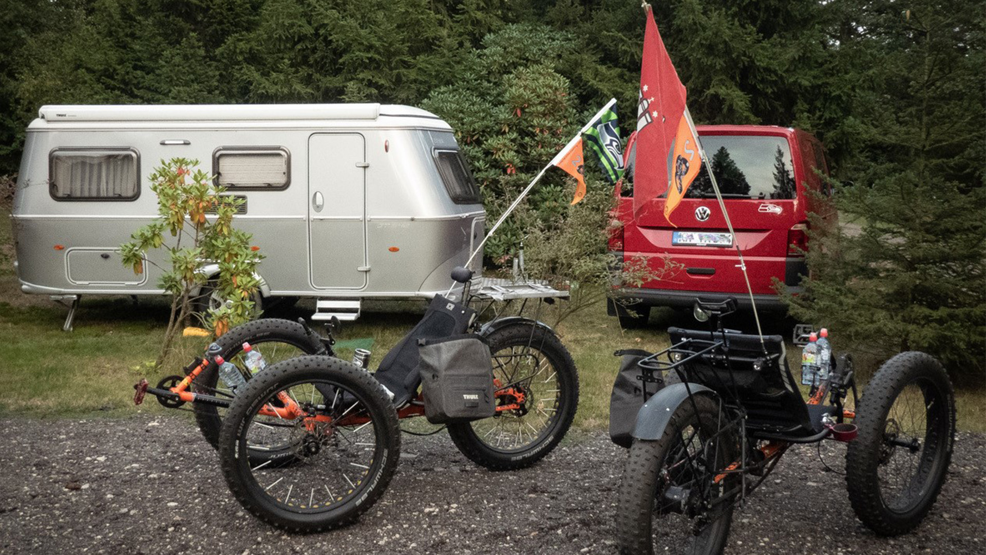 Trikes in nature