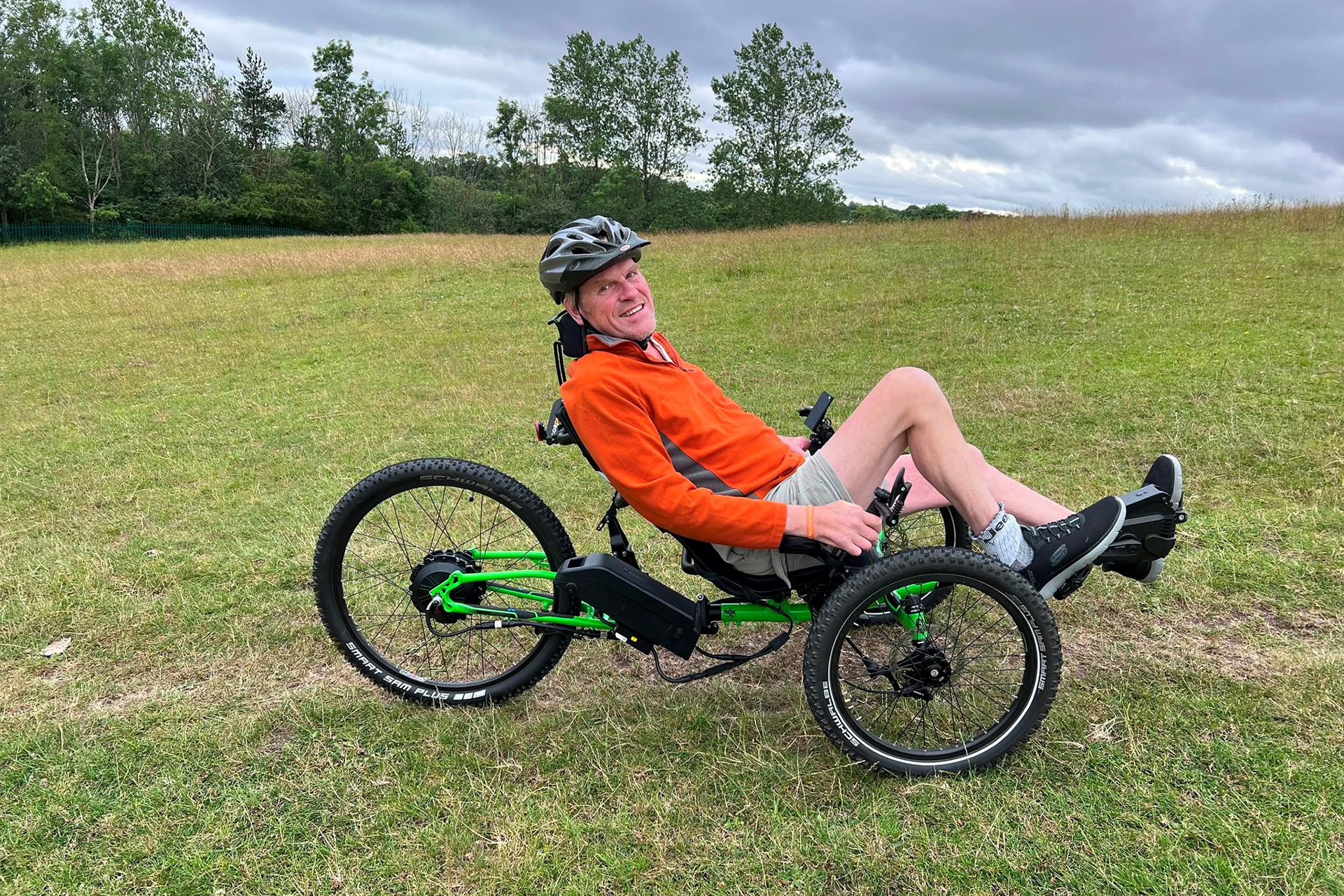 Martin on his ICE Trike