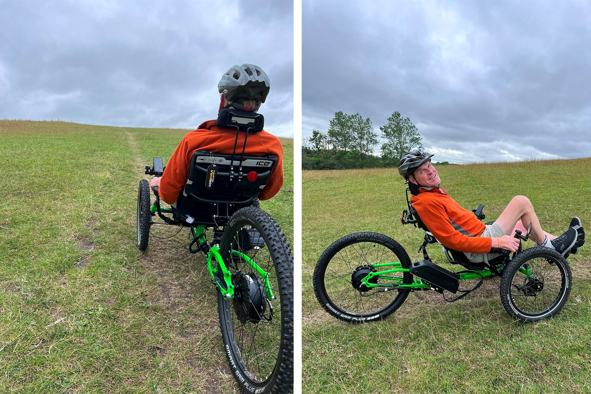 Martin on his ICE Trike