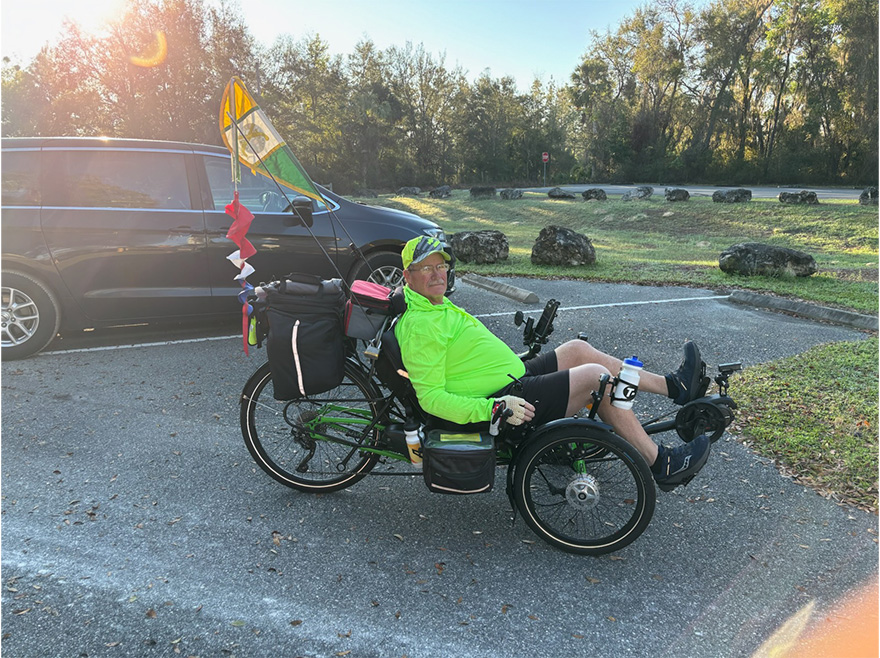 Matthew & his trike