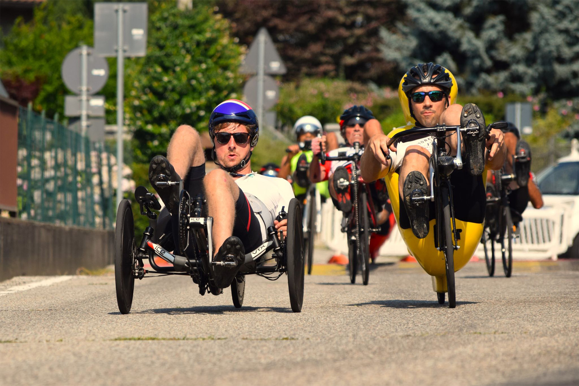 Action race shot