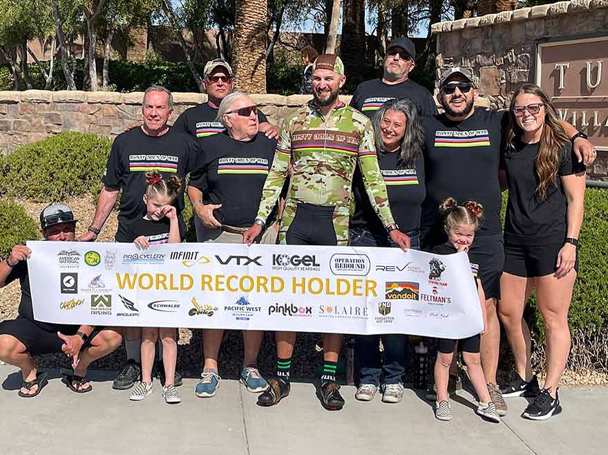 Caleb Cline from Las Vegas sets 10 new world records on his ICE VTX
