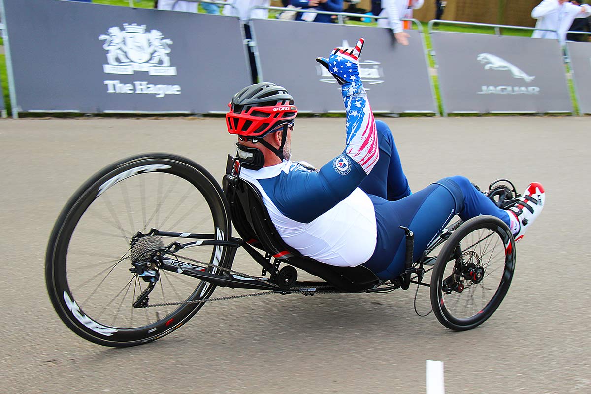 ICE Trikes at the Invictus Games the Hague 2022 - Recumbent Trikes - Greg Quarles
