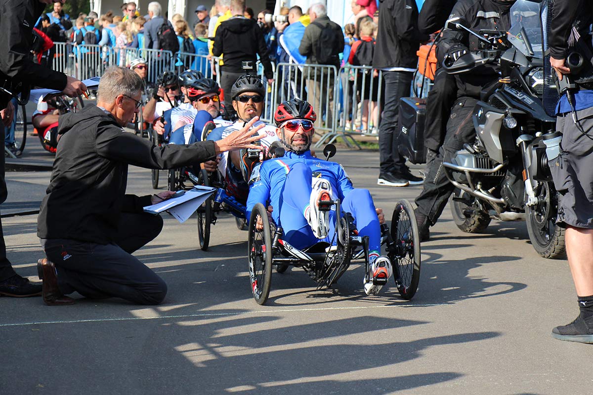 ICE Trikes at the Invictus Games the Hague 2022 - Recumbent Trikes - Carlo Calcagni team Italy