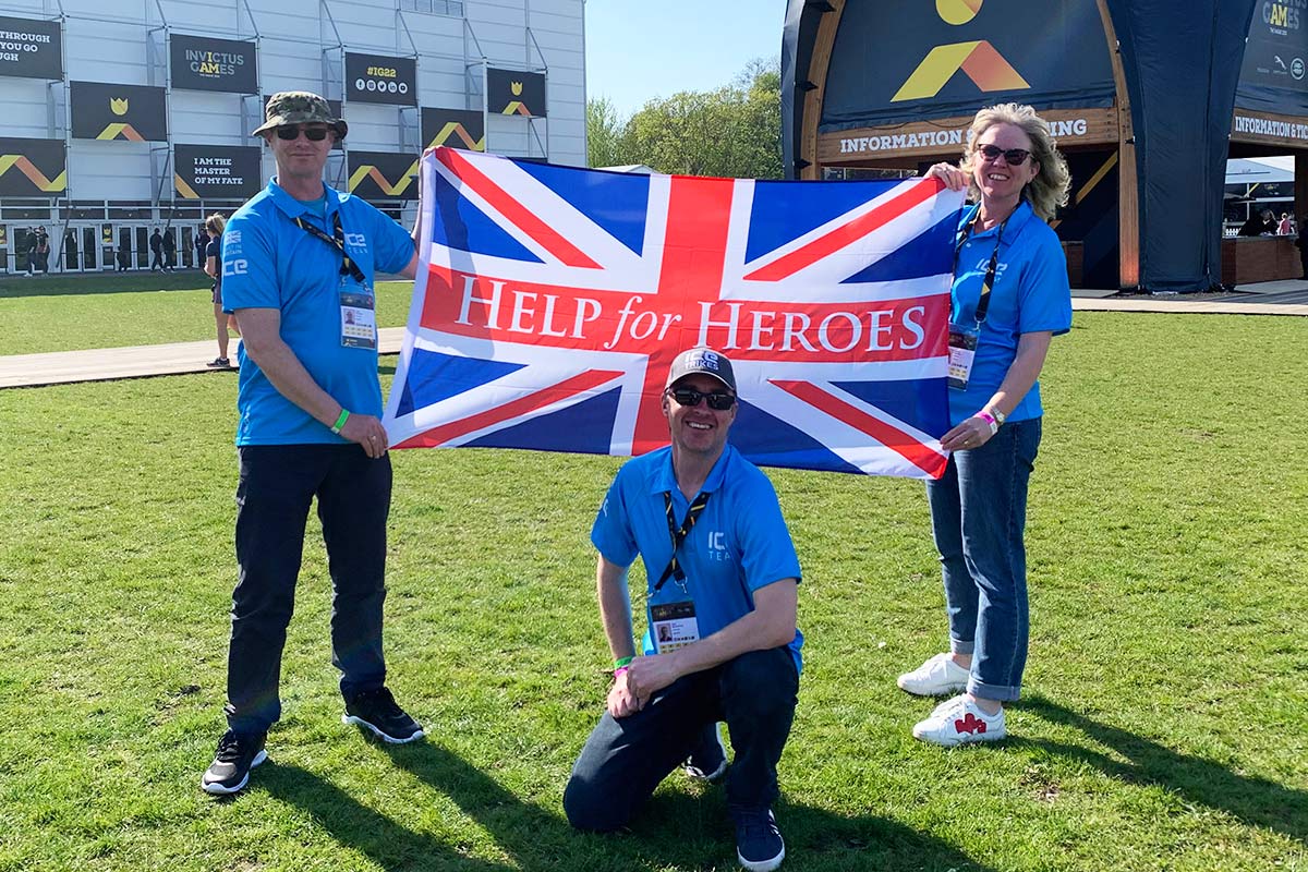 ICE Trikes at the Invictus Games the Hague 2022 - Recumbent Trikes - Help for Heros 