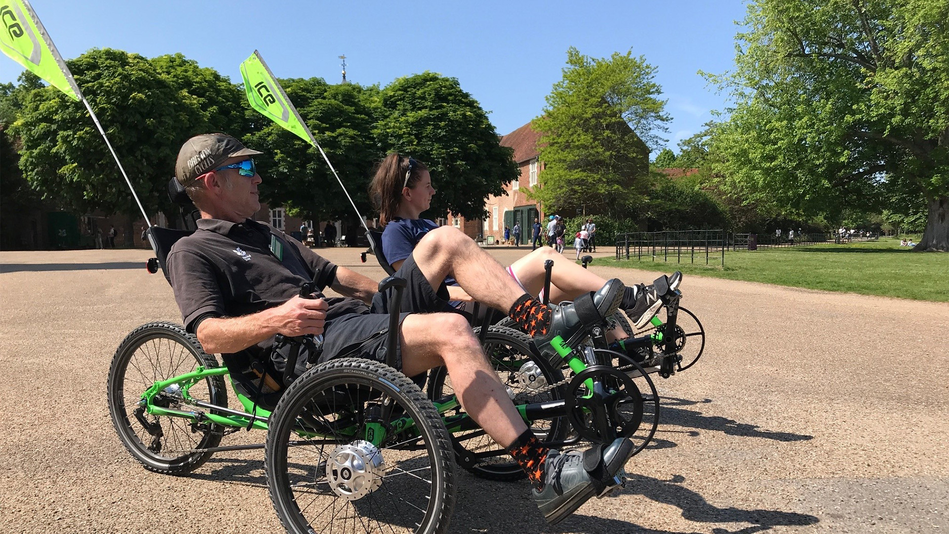 two trike riders NT