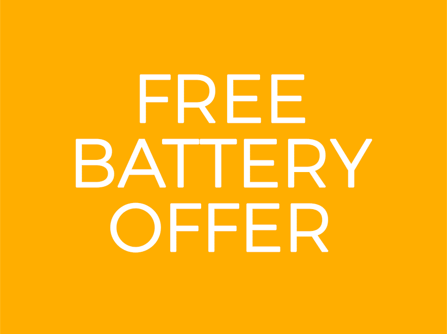 FREE Battery Offer