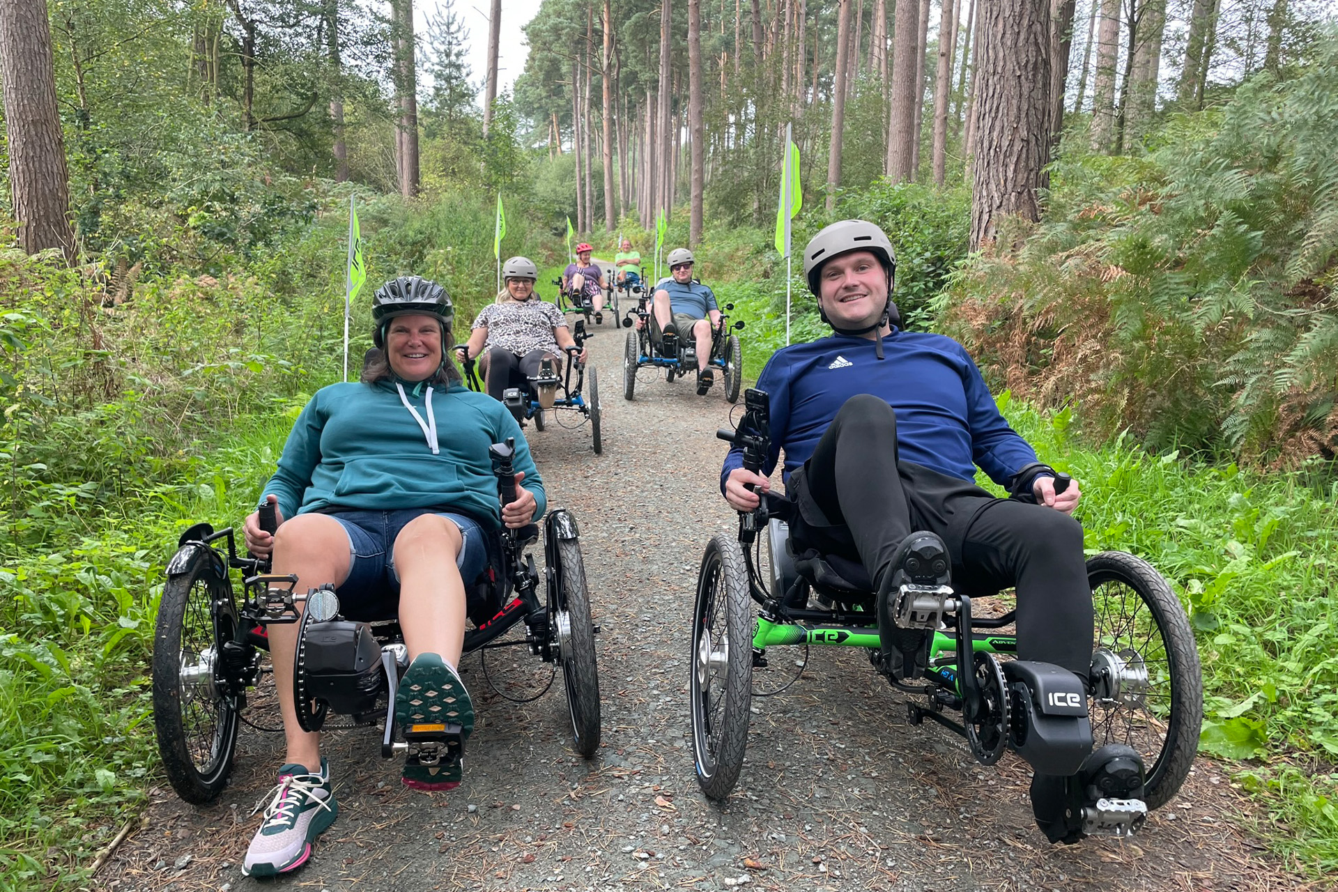 people-on-trikes-in-the-woods