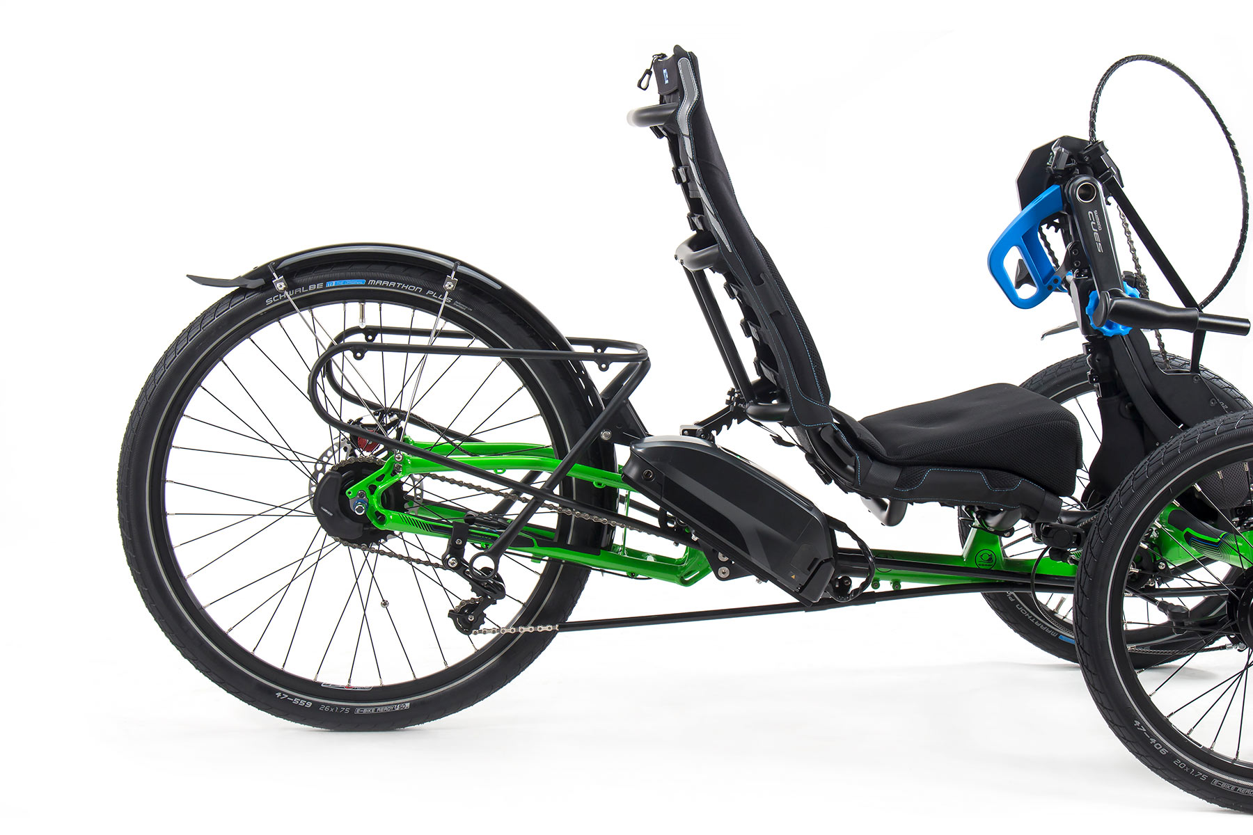 ICE Handcycle Ergo Flow seating