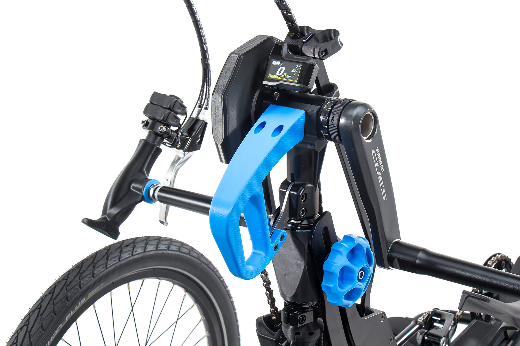Adventure-HD-Handcycle-fold-controls