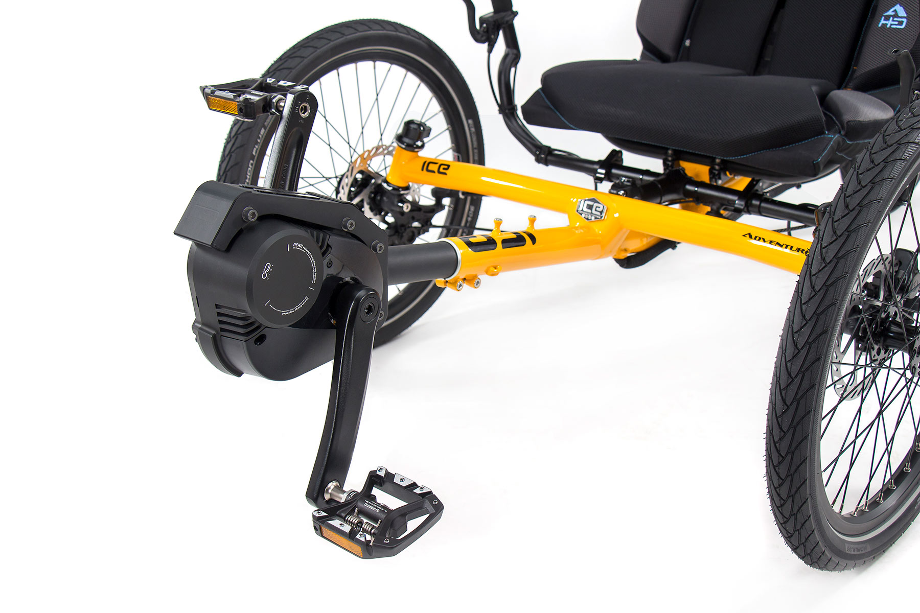 PERS Chainless Pedalling System on ICE Trikes 