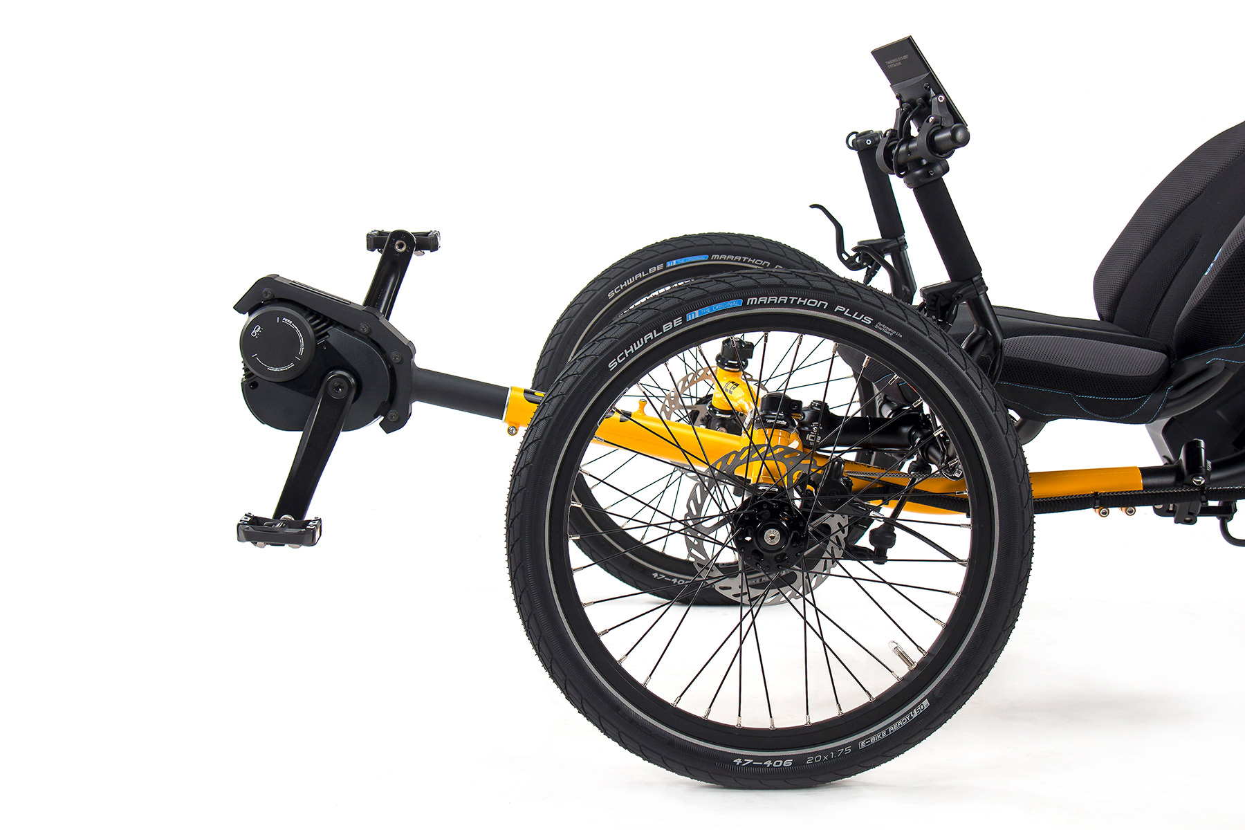 PERS Chainless Pedalling System on ICE Trikes 