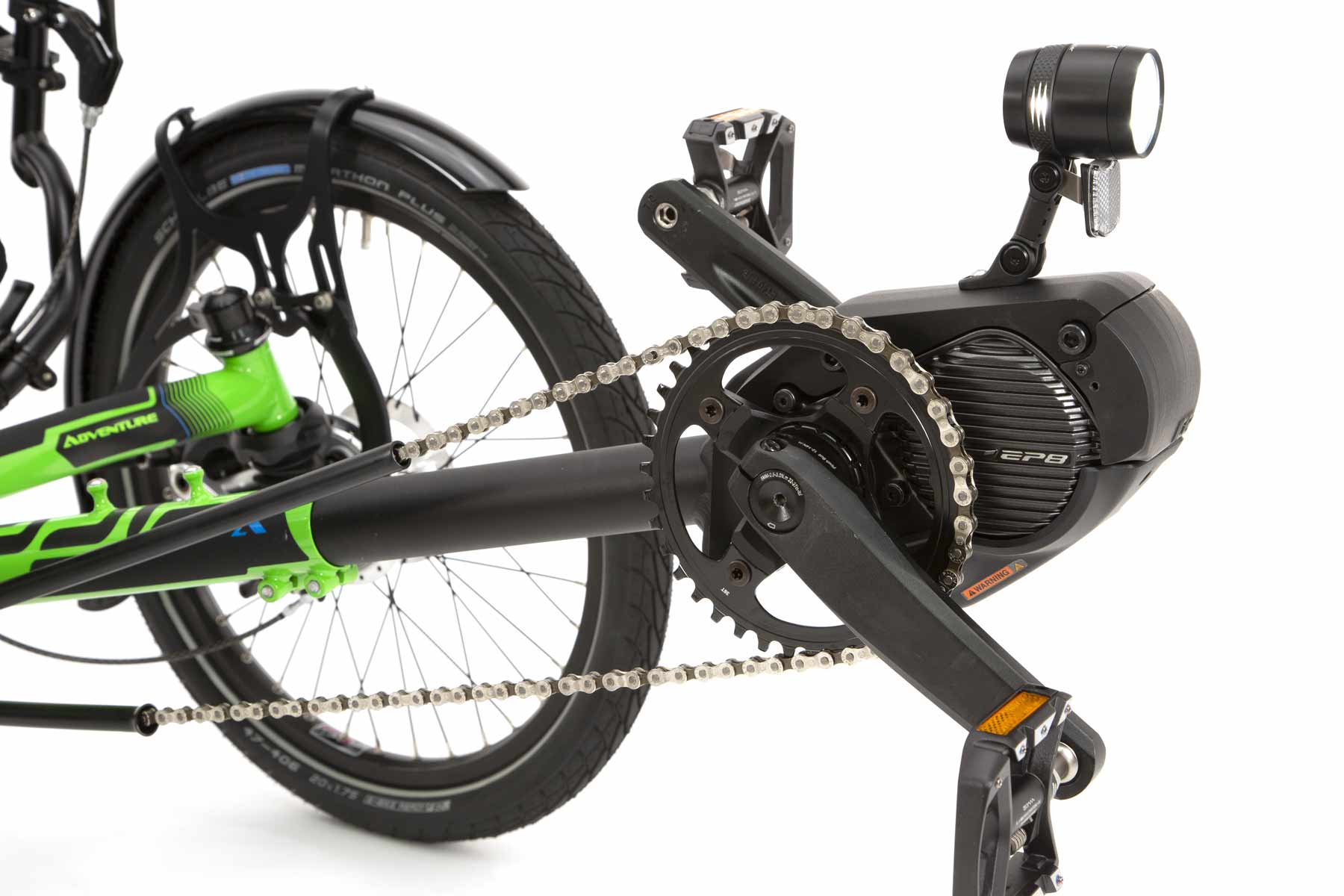 Integrated Smart Lighting on ICE Trikes