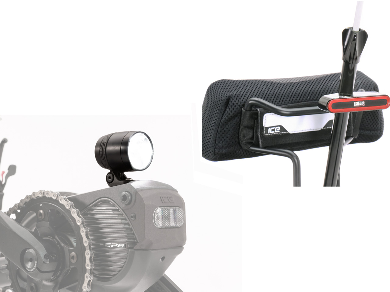 Lighting Set for STEPS E Trike Busch and Muller